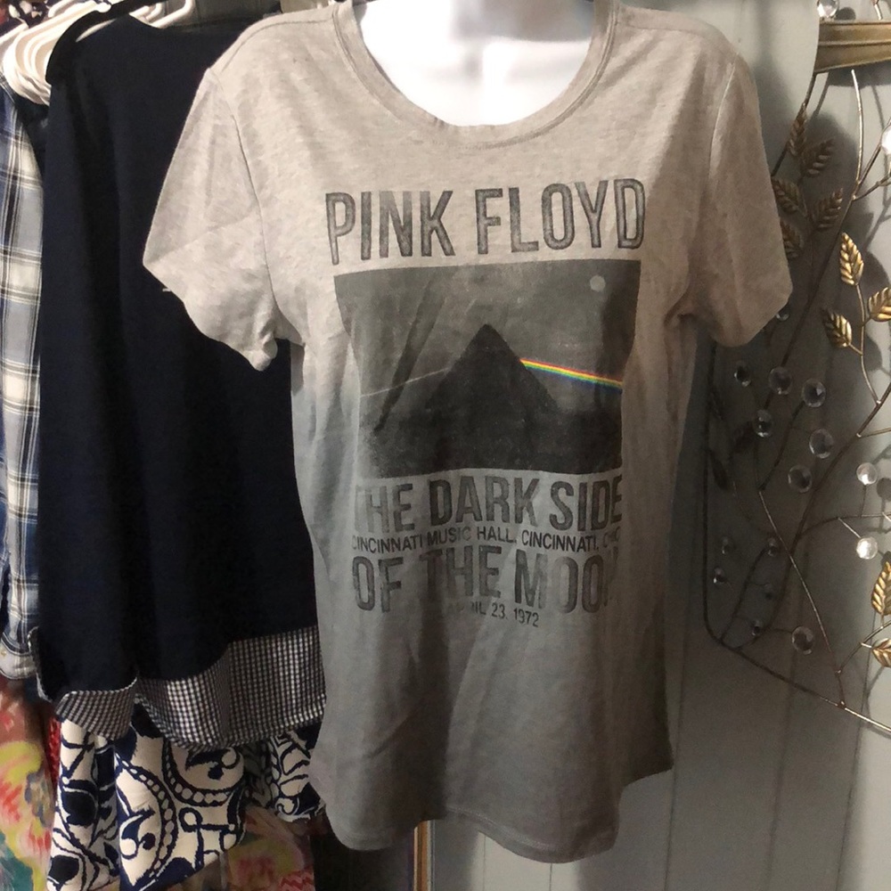 NWOT Pink Floyd ombré gray tee size medium - Picture 1 of 4